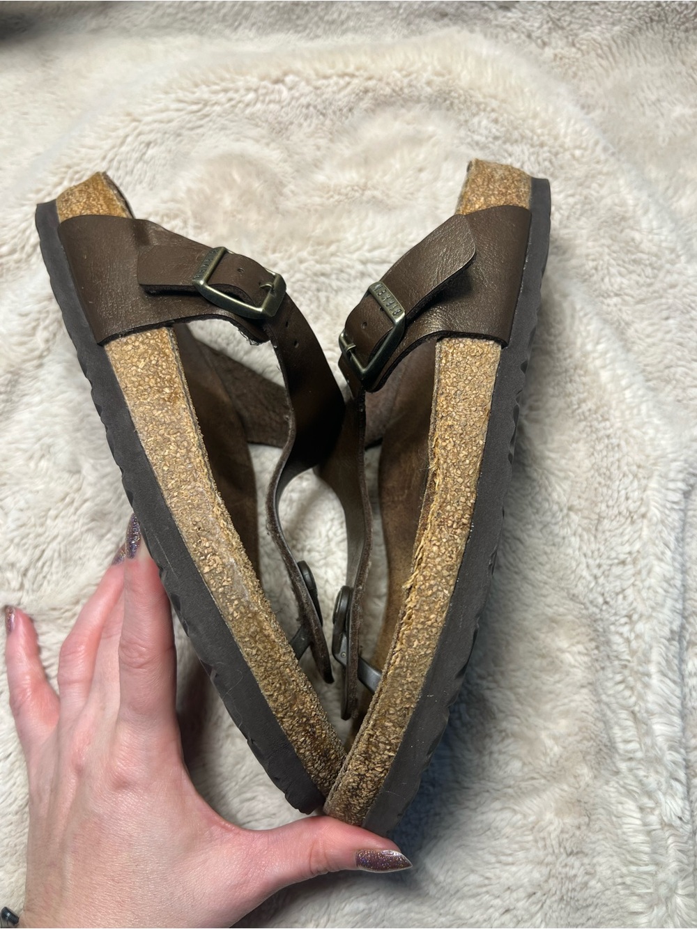 Birkenstock size 38 or US 7 sandals - Picture 6 of 8